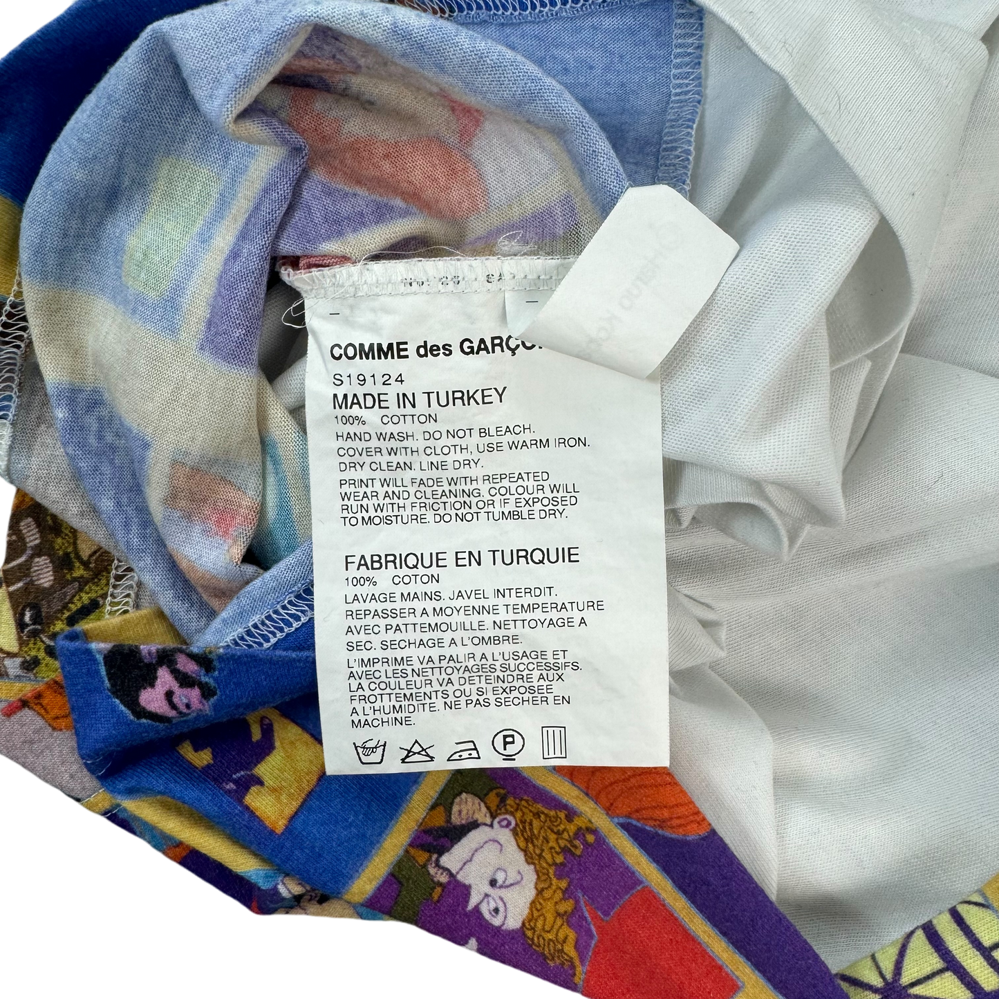 Comme des Garçons Comic Panel shirt