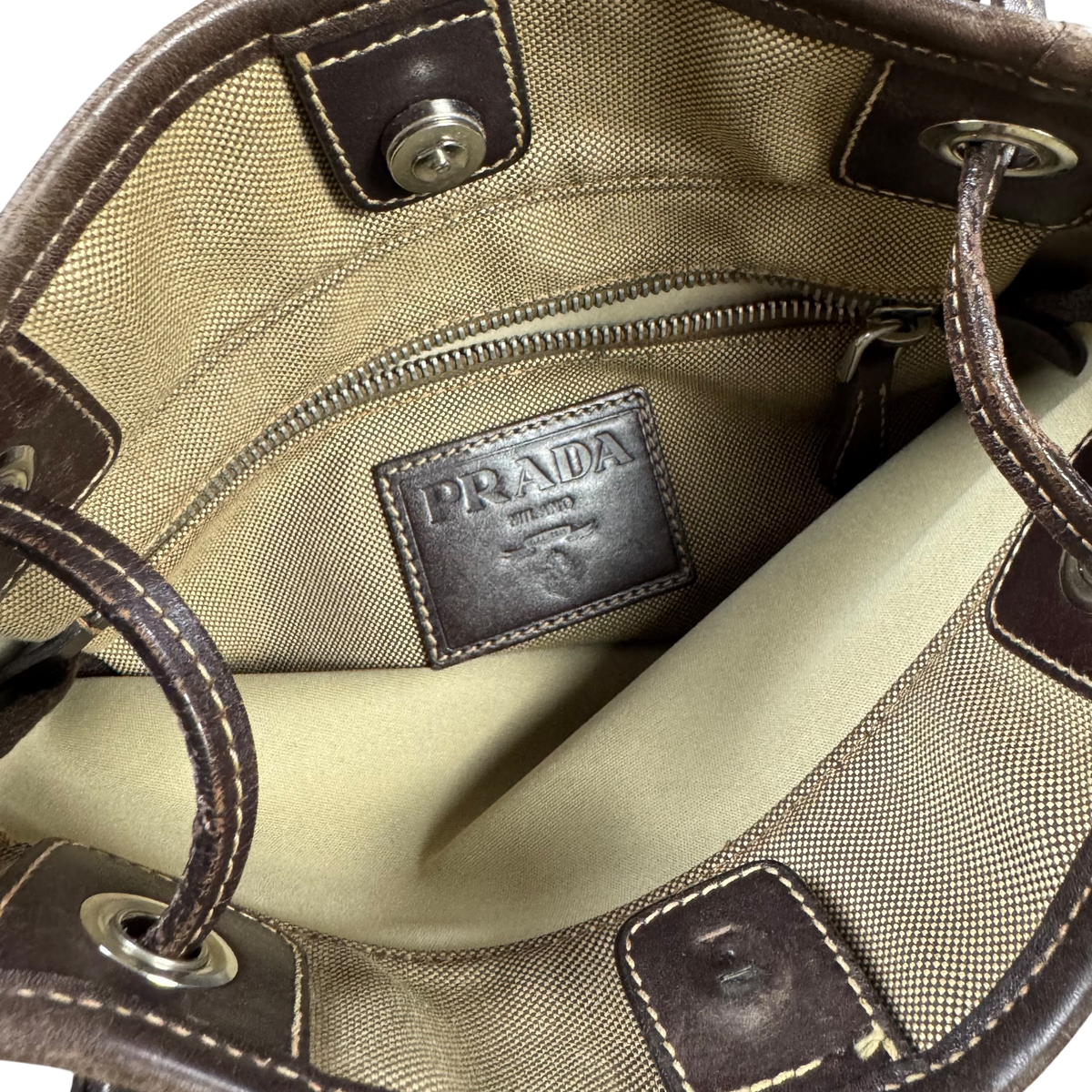 Prada Milano Beige Sidebag