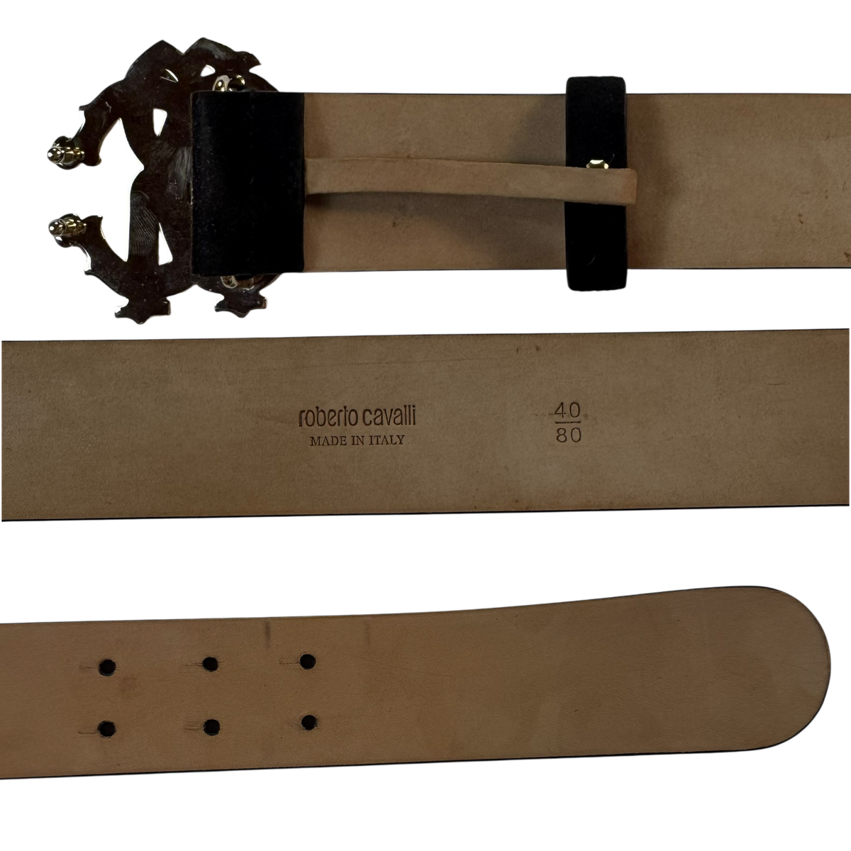 Roberto Cavalli Brown Belt