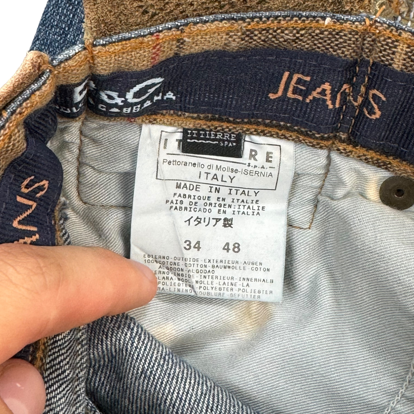 Dolce & Gabbana Patch Mania Jeans