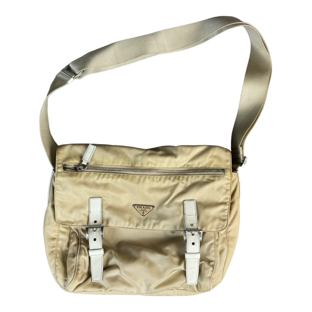 Prada Beige Sidebag
