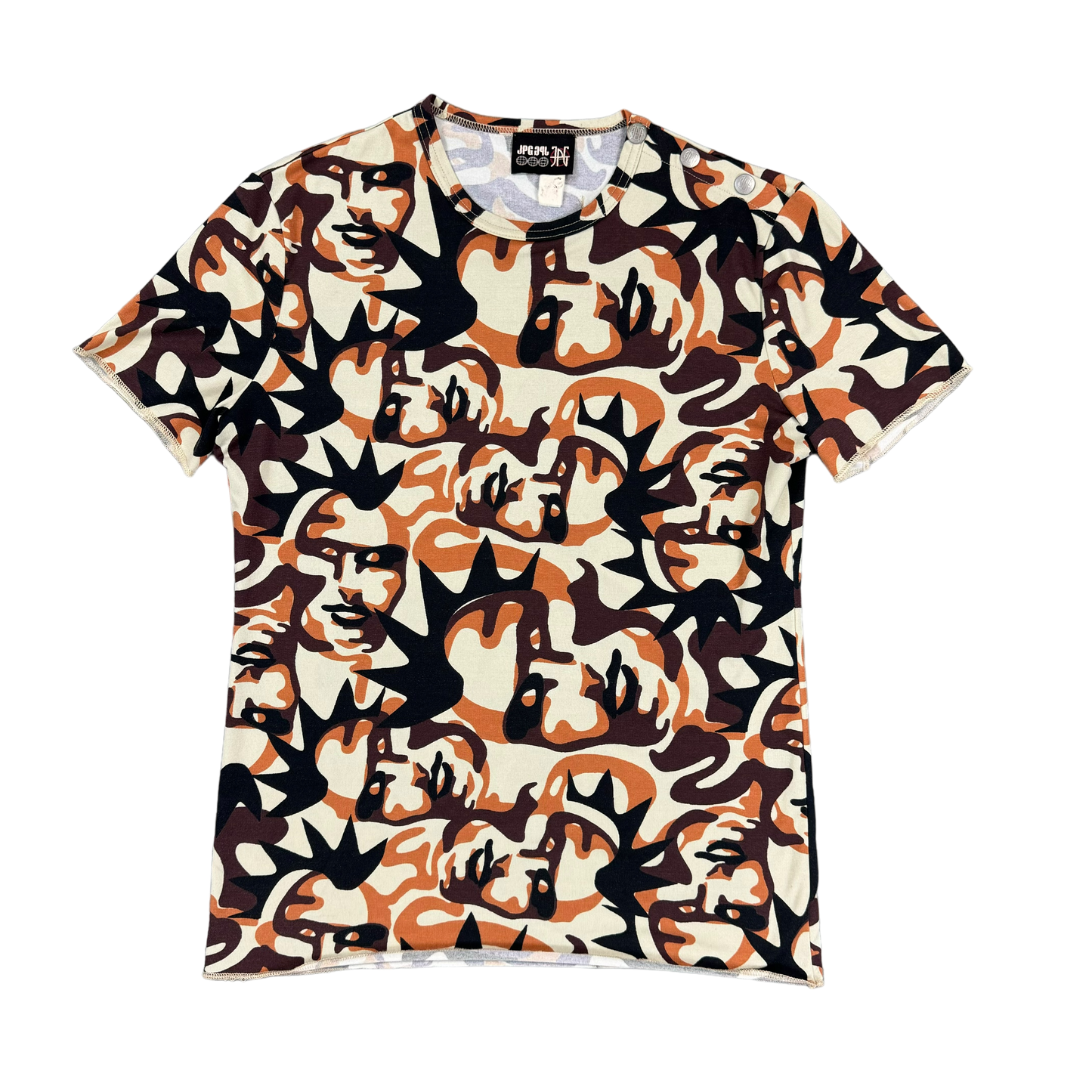 Jean Paul Gaultier Punk Faces T-shirt