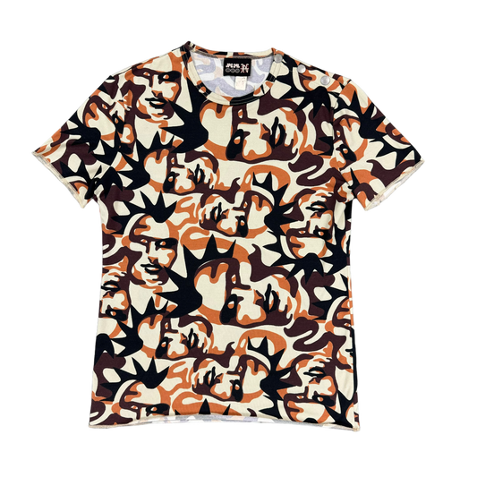 Jean Paul Gaultier Punk Faces T-shirt