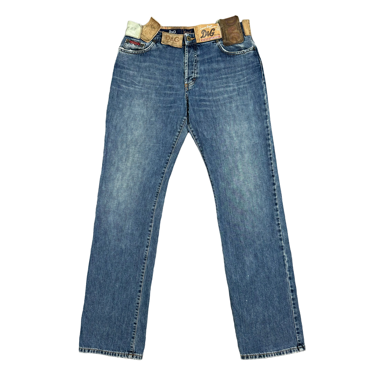 Dolce & Gabbana Patch Mania Jeans
