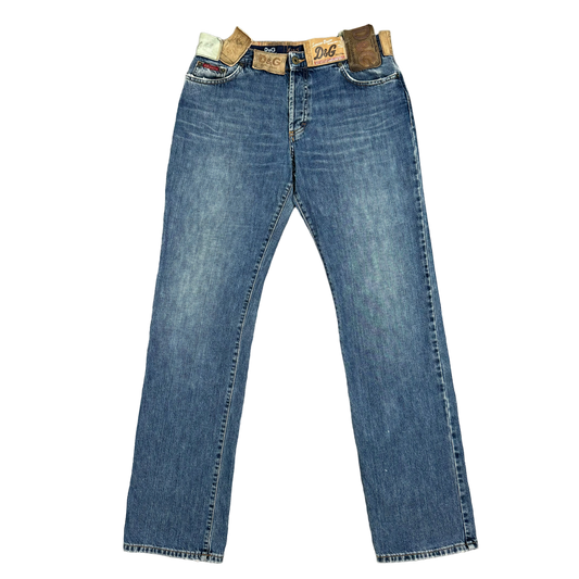 Dolce & Gabbana Patch Mania Jeans