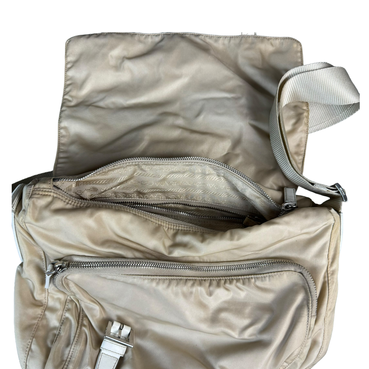Prada Beige Sidebag