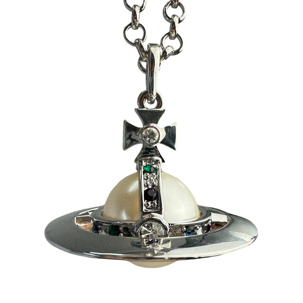 Vivienne Westwood Large Orb Pearl Necklace