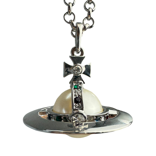Vivienne Westwood Large Orb Pearl Necklace