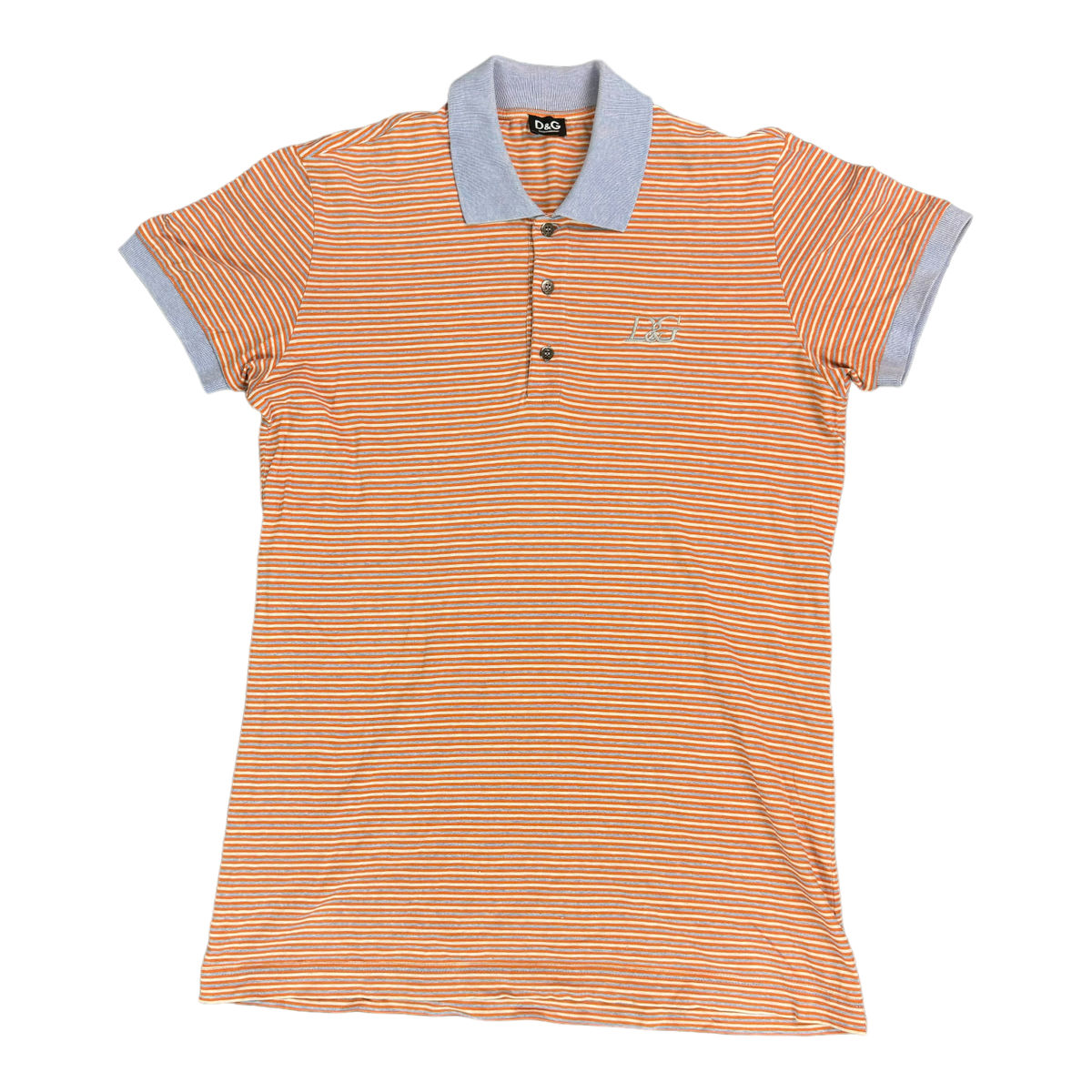 Dolce & Gabbana Striped Polo Shirt
