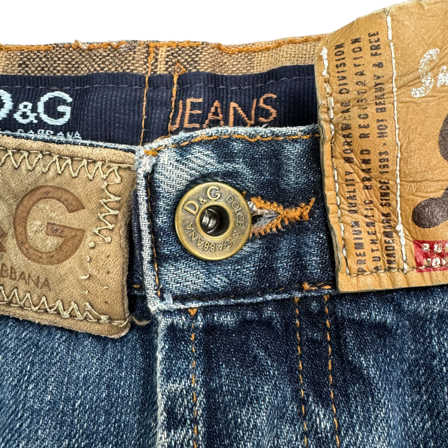 Dolce & Gabbana Patch Mania Jeans