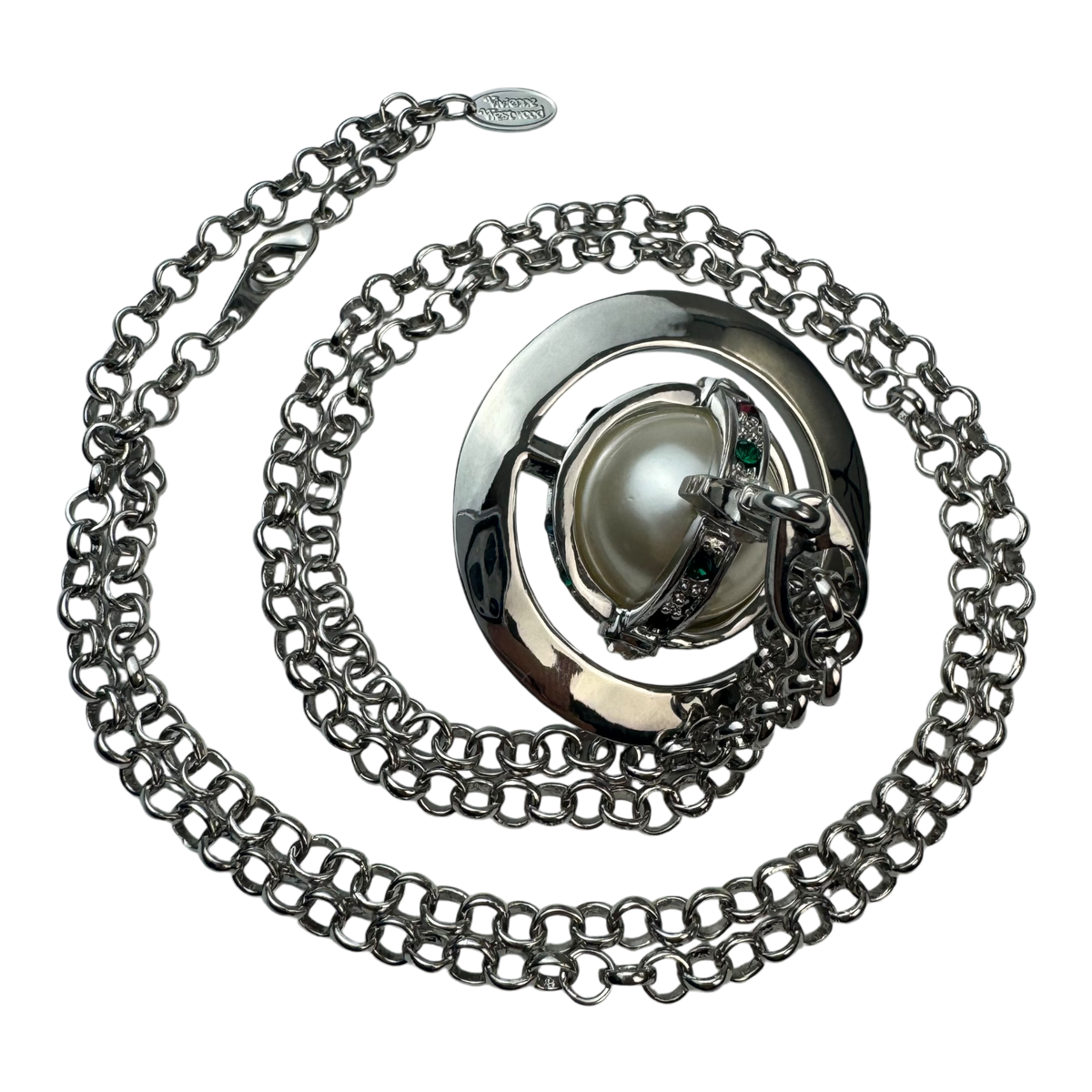 Vivienne Westwood Large Orb Pearl Necklace