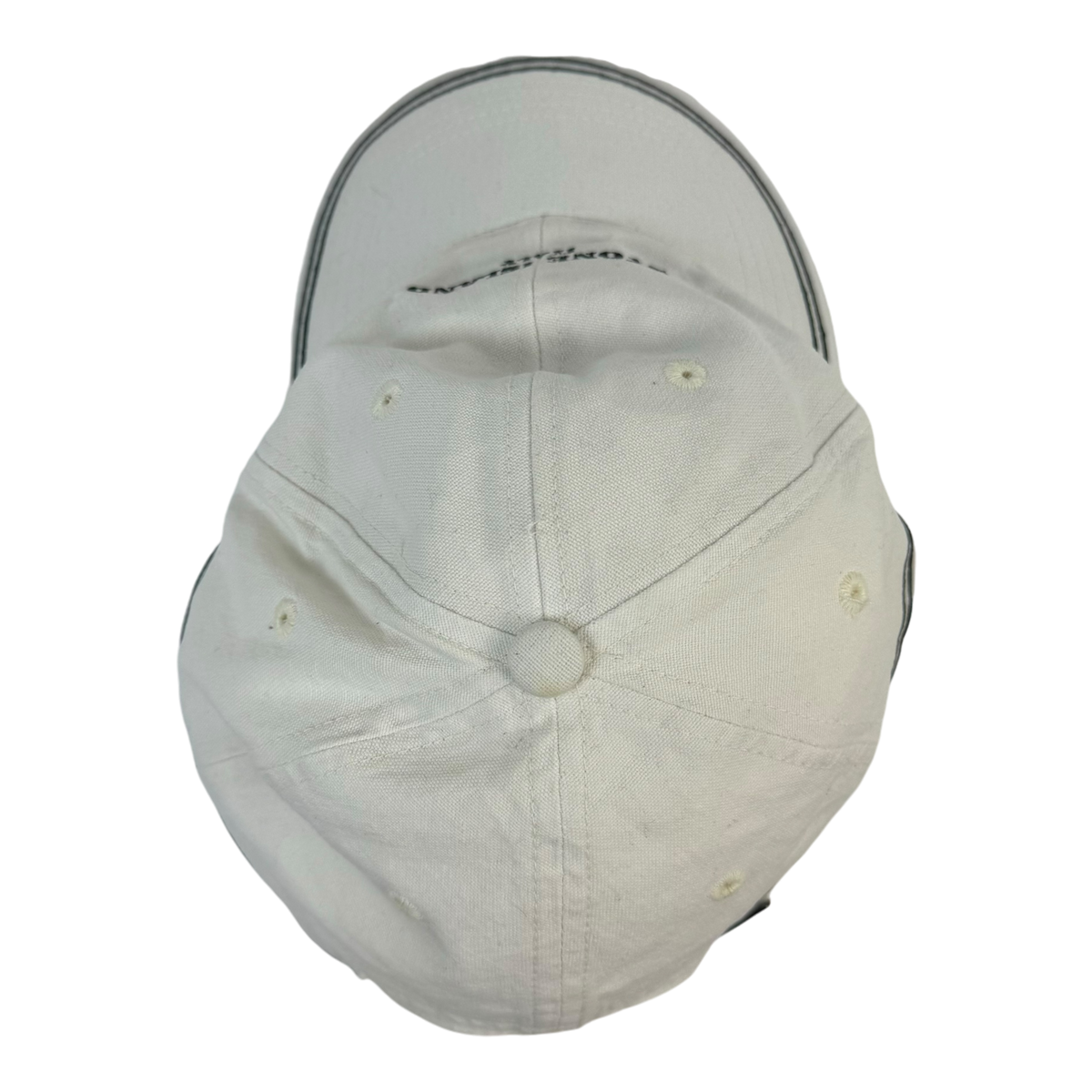 Stone Island White and Black Cap