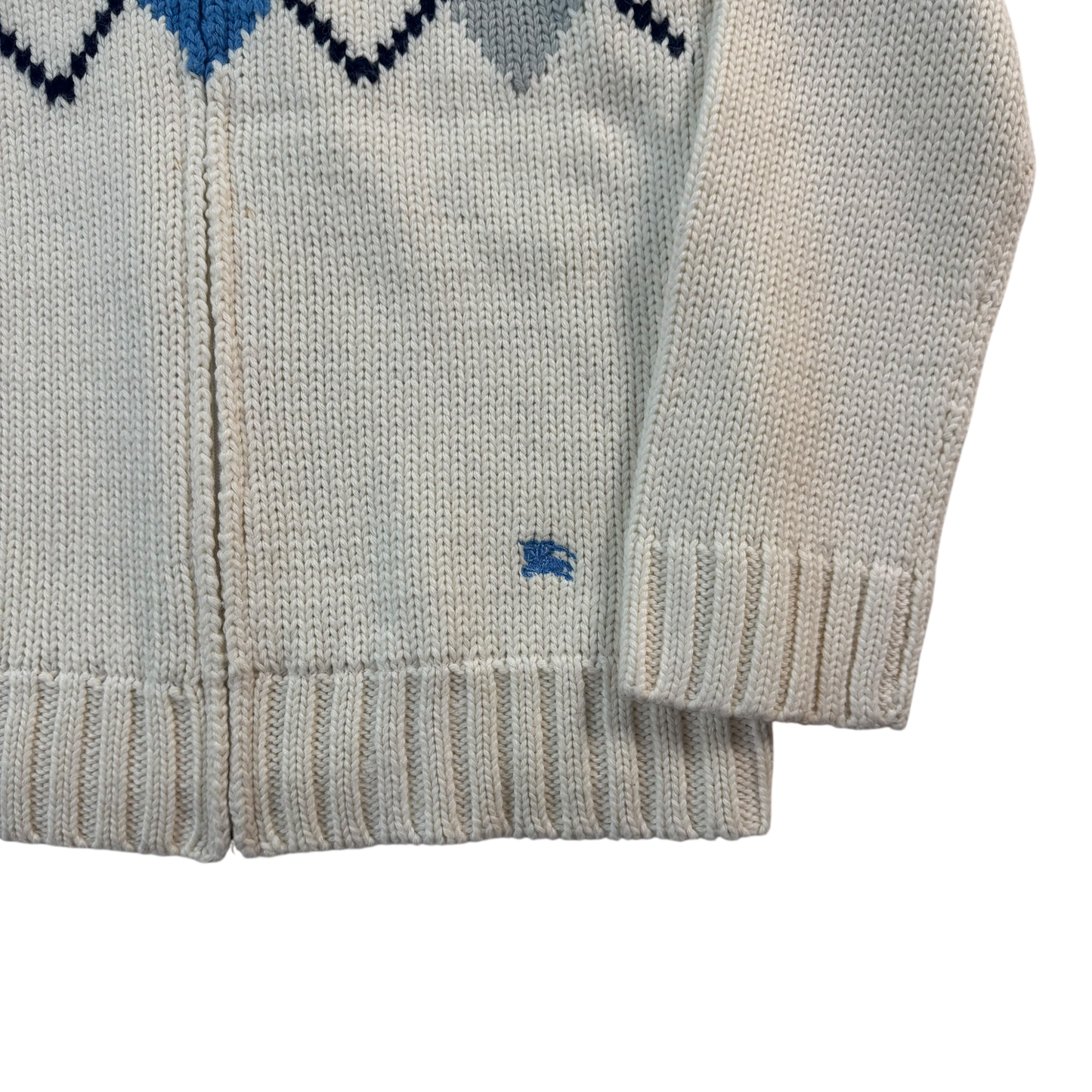 Burberry knitted zip-up