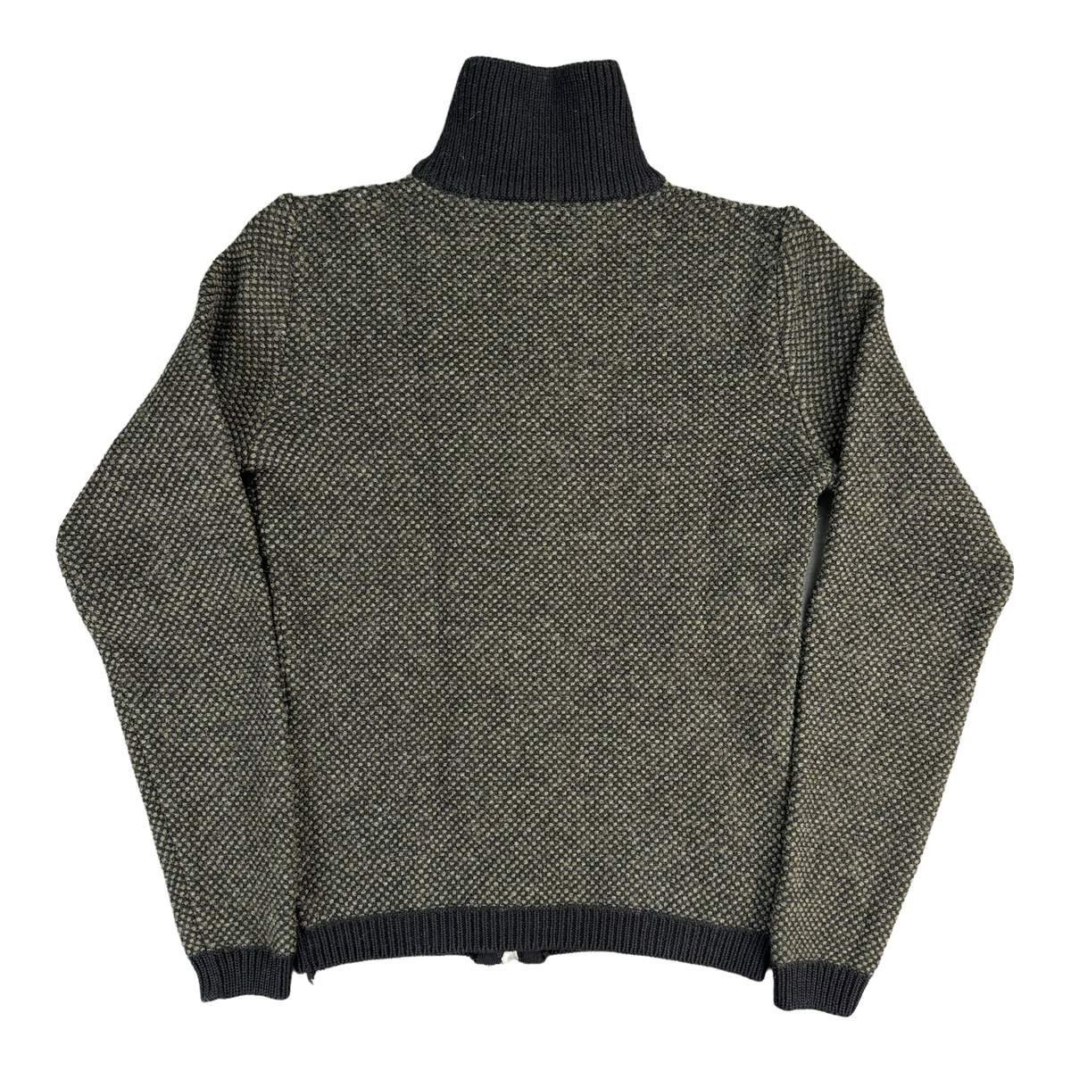 Prada Brown Wool and Cashmere Fleece