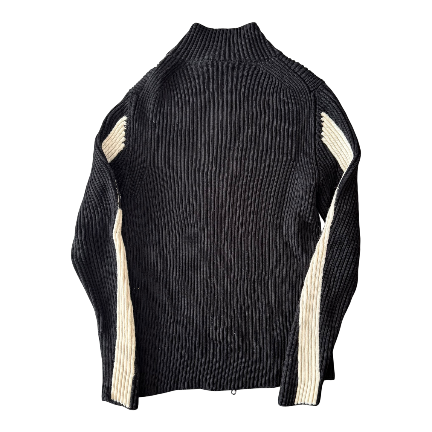 Stone Island Zip-Up Knit Sweater