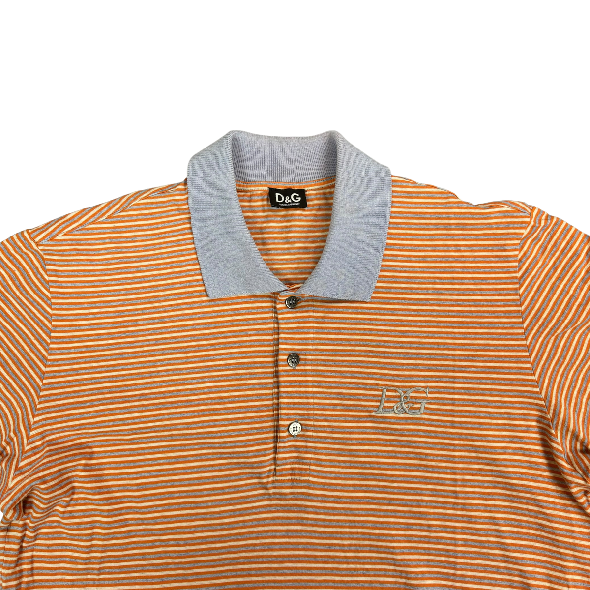 Dolce & Gabbana Striped Polo Shirt