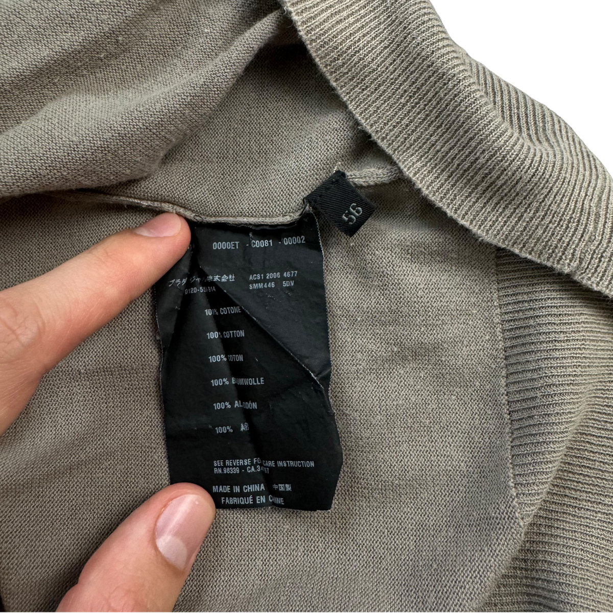 Prada Beige Longsleeve