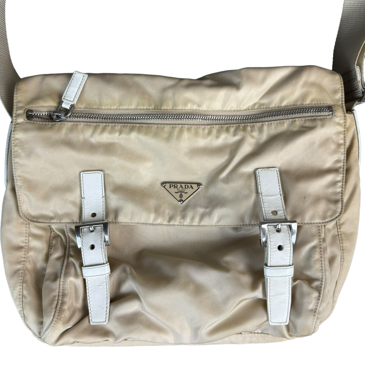 Prada Beige Sidebag