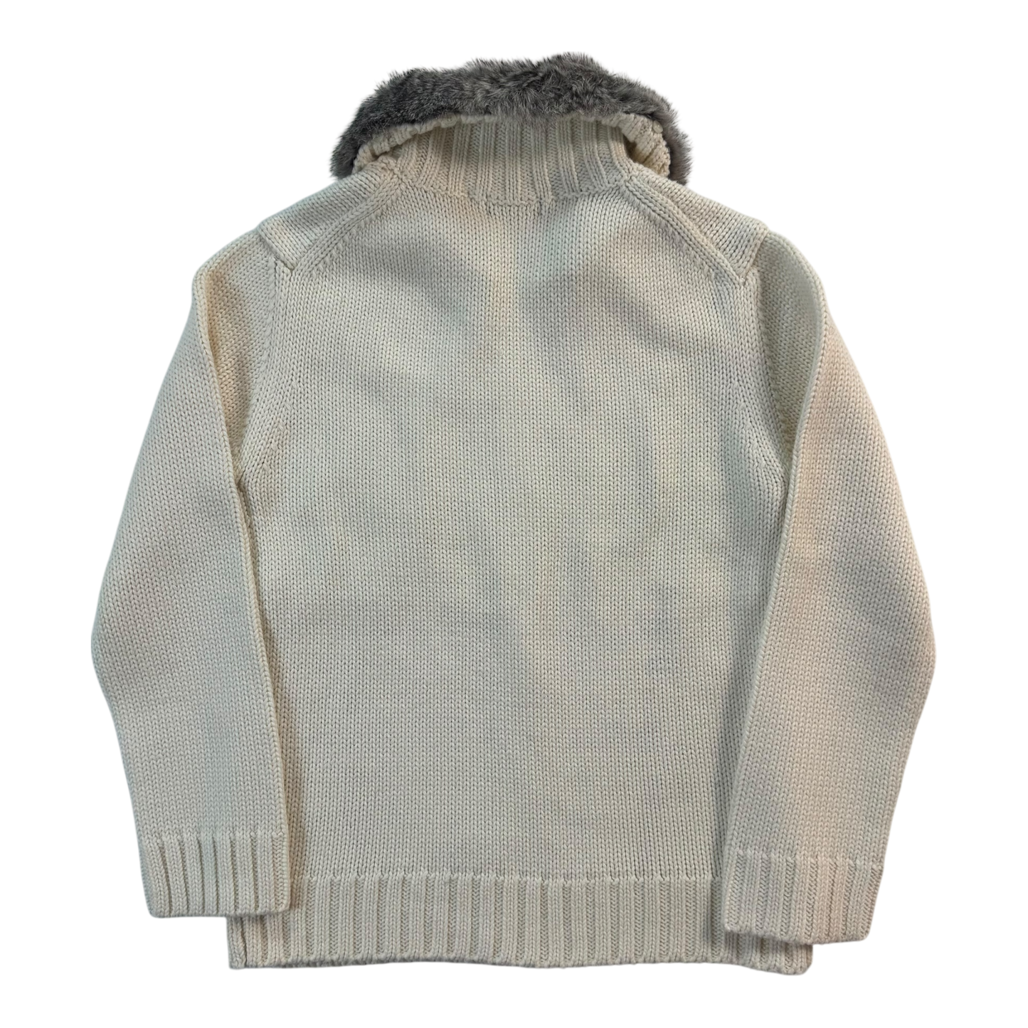 Burberry knitted zip-up