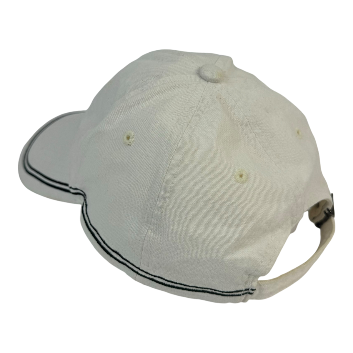 Stone Island White and Black Cap