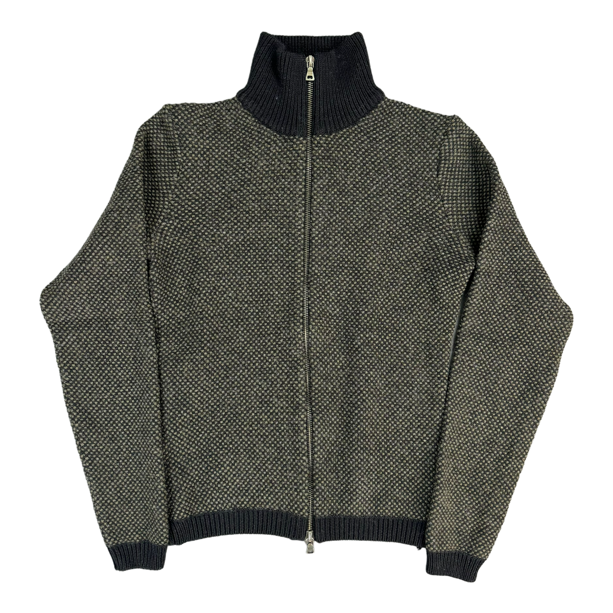 Prada Brown Wool and Cashmere Fleece