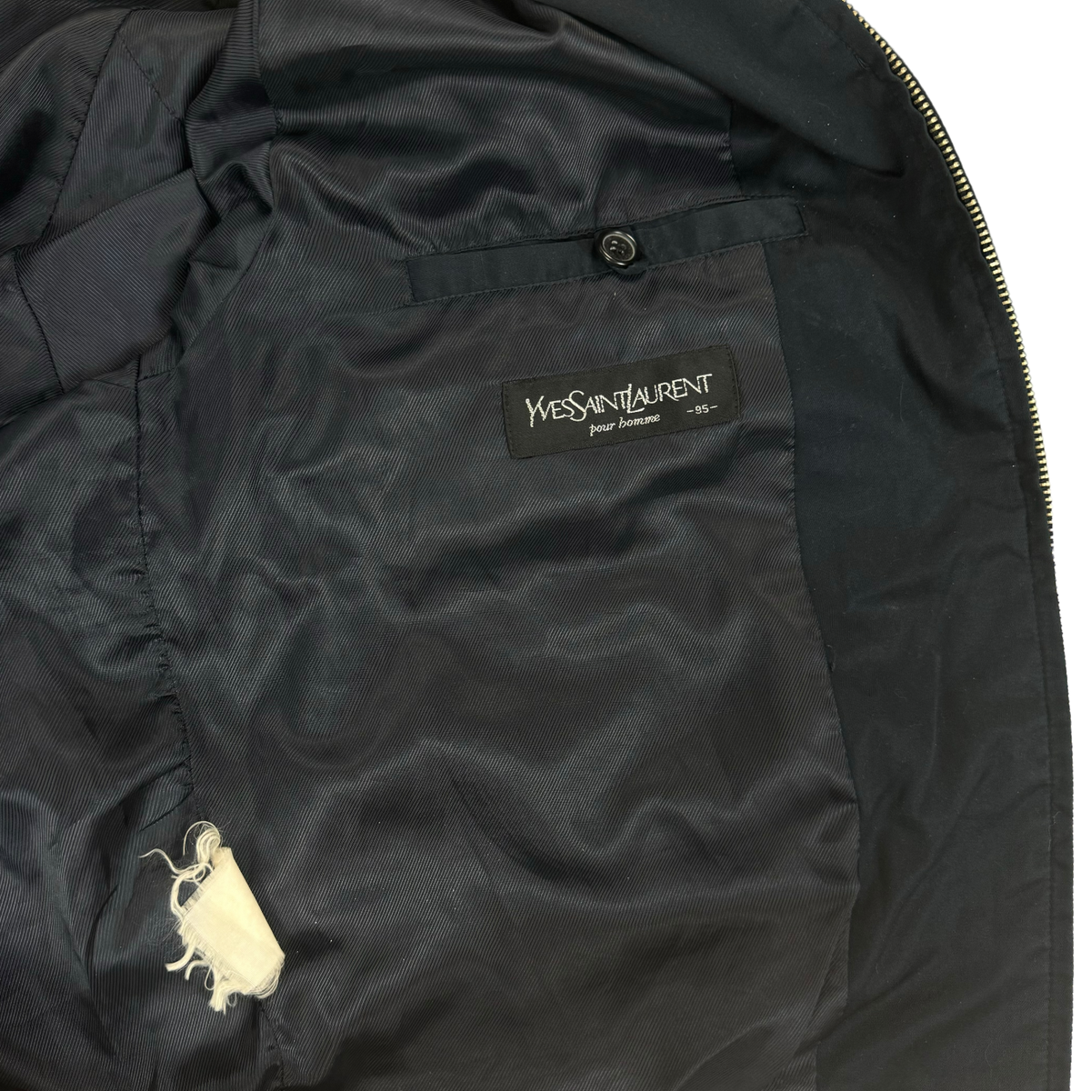 Yves Saint Laurent Navy Striped Jacket
