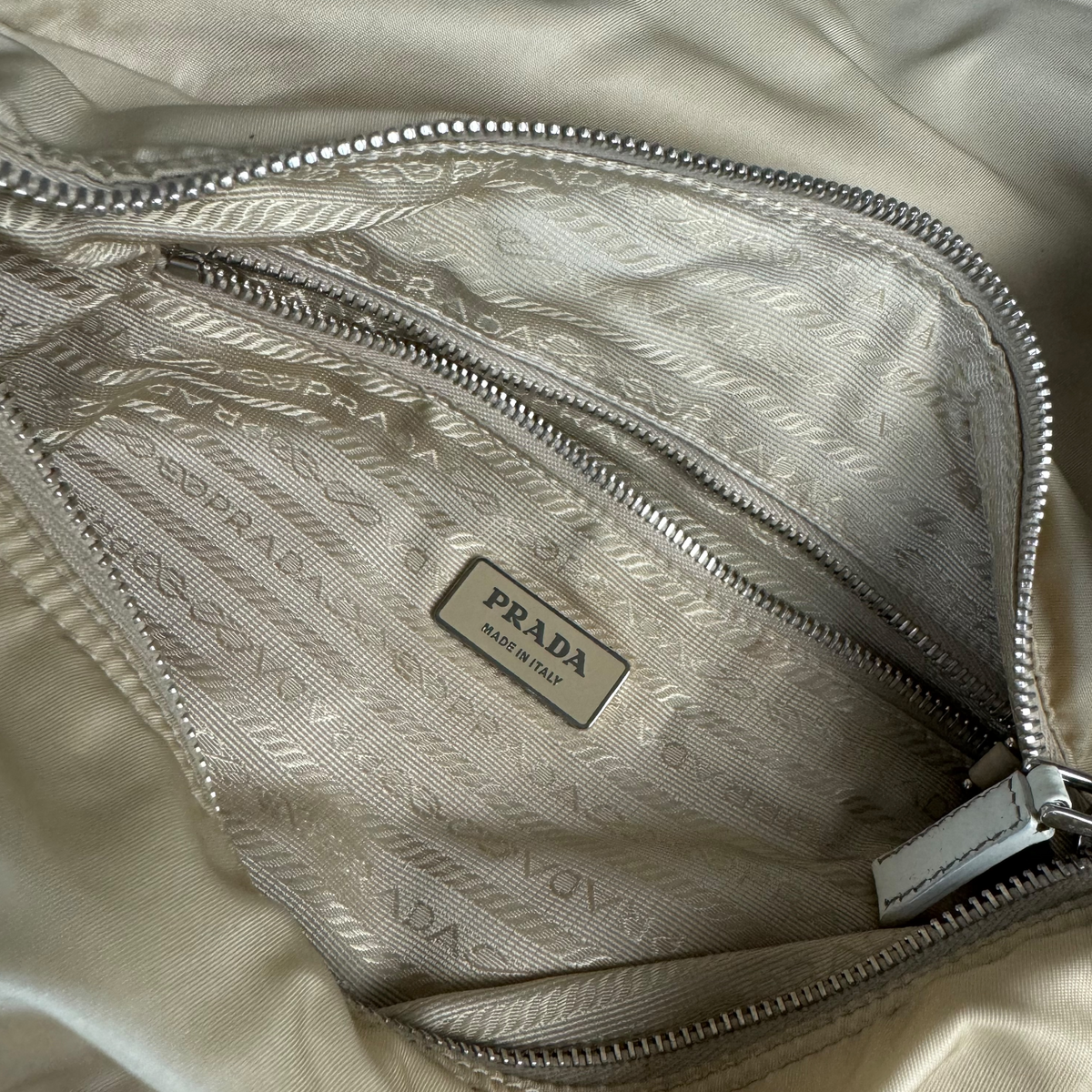 Prada Beige Sidebag