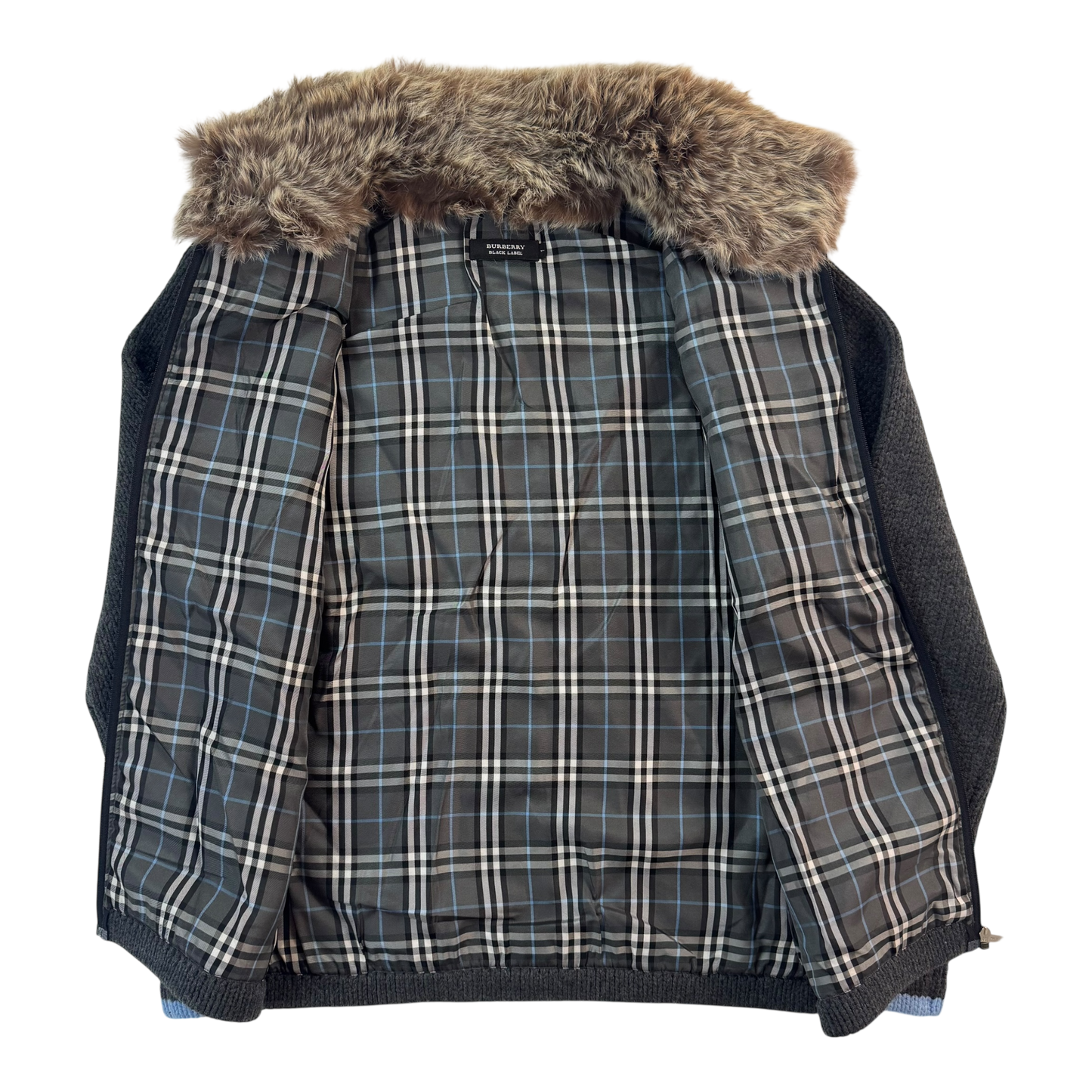 Burberry knitted zip-up