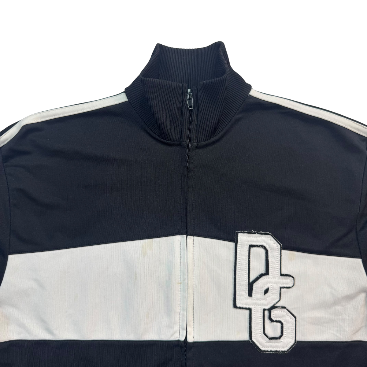 Dolce & Gabbana Black and White Track Jacket
