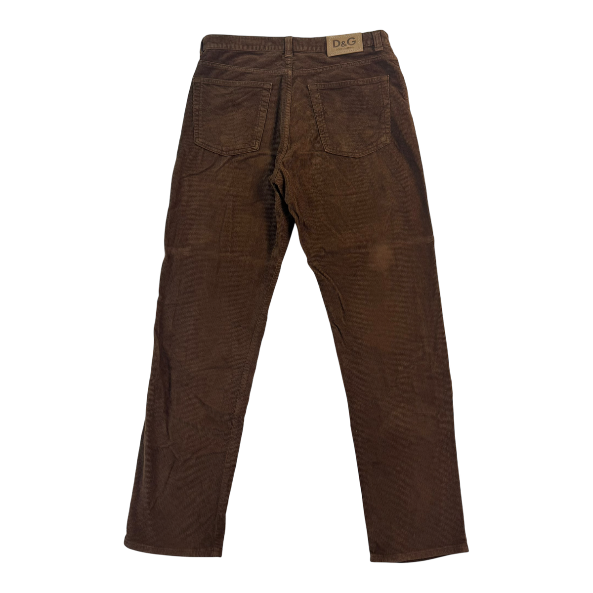 Dolce & Gabbana Brown Corduroy Trousers