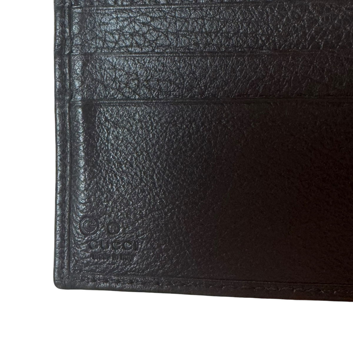 Gucci Black Monogram Wallet