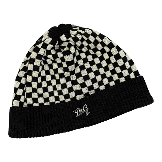 Dolce & Gabbana Checkered Beanie