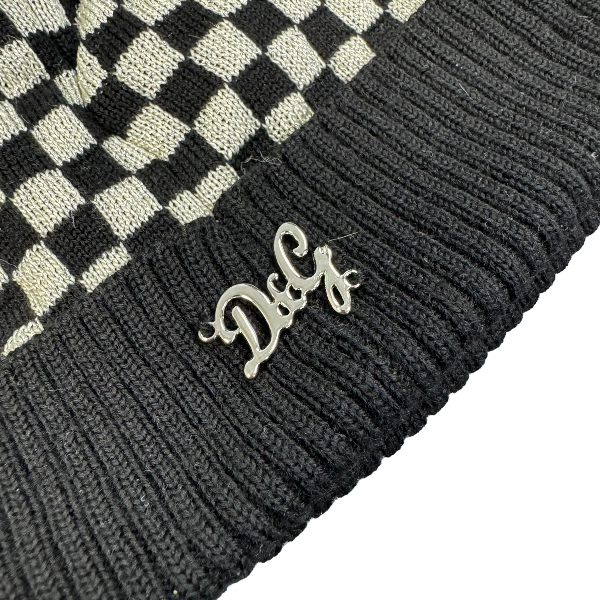 Dolce & Gabbana Checkered Beanie