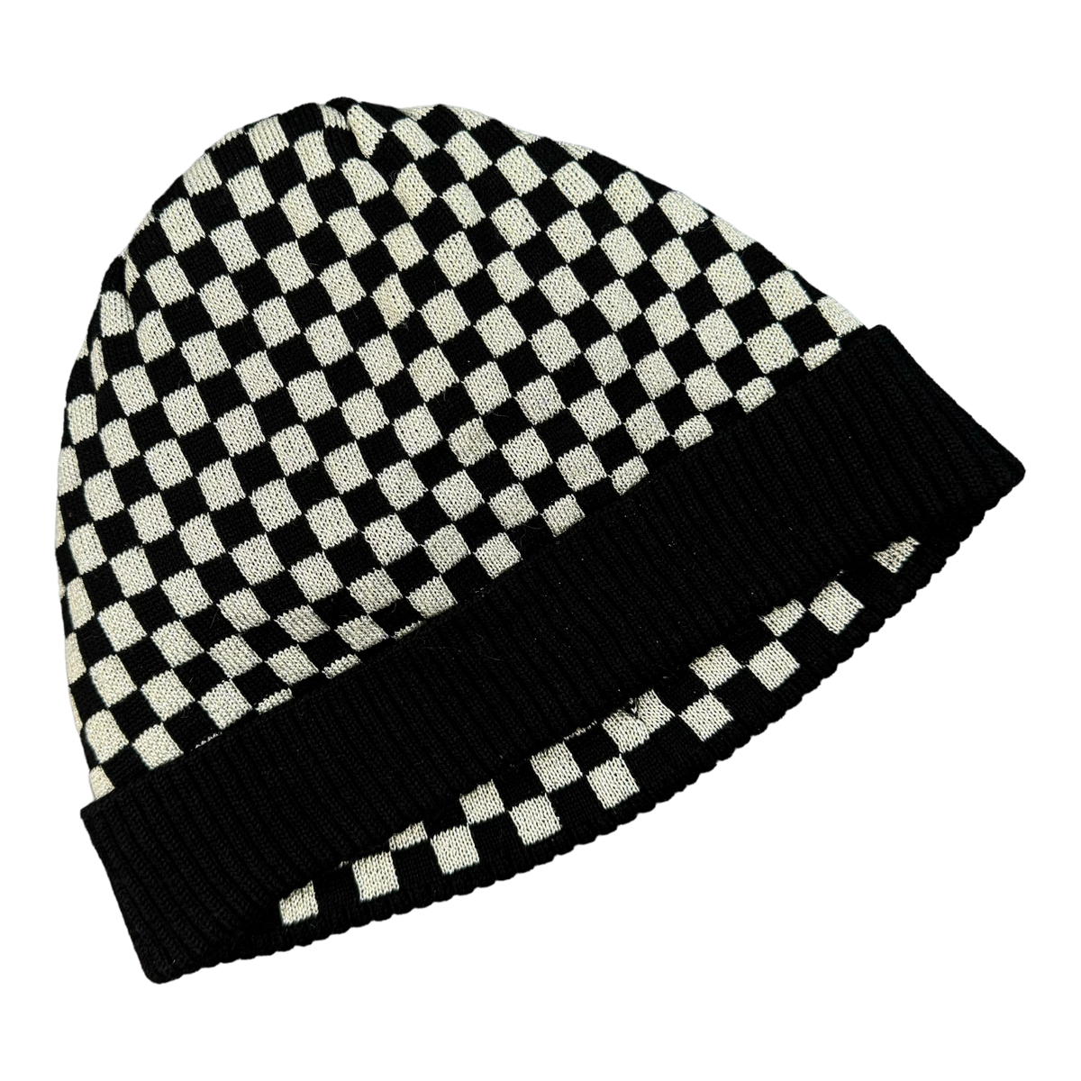 Dolce & Gabbana Checkered Beanie